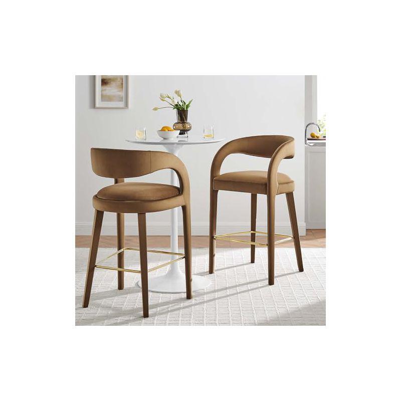 Modway Modway Pinnacle Upholstered Stool (Set of 2)