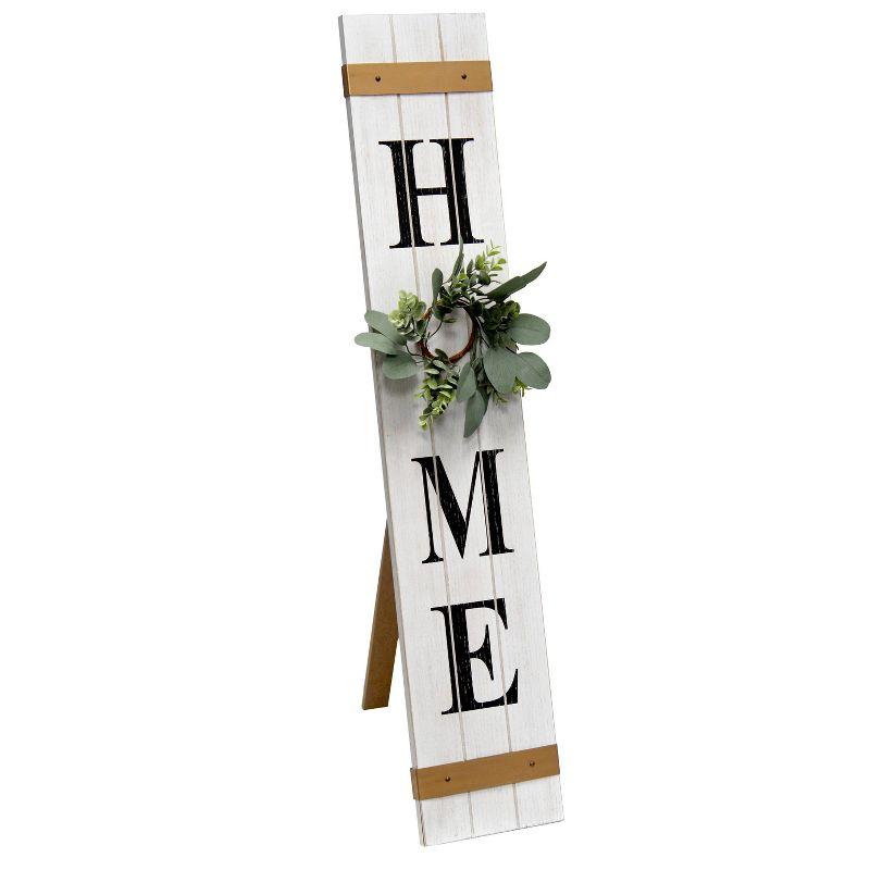 Sumrall UV Resistant Wood Text & Numbers Wall Decor