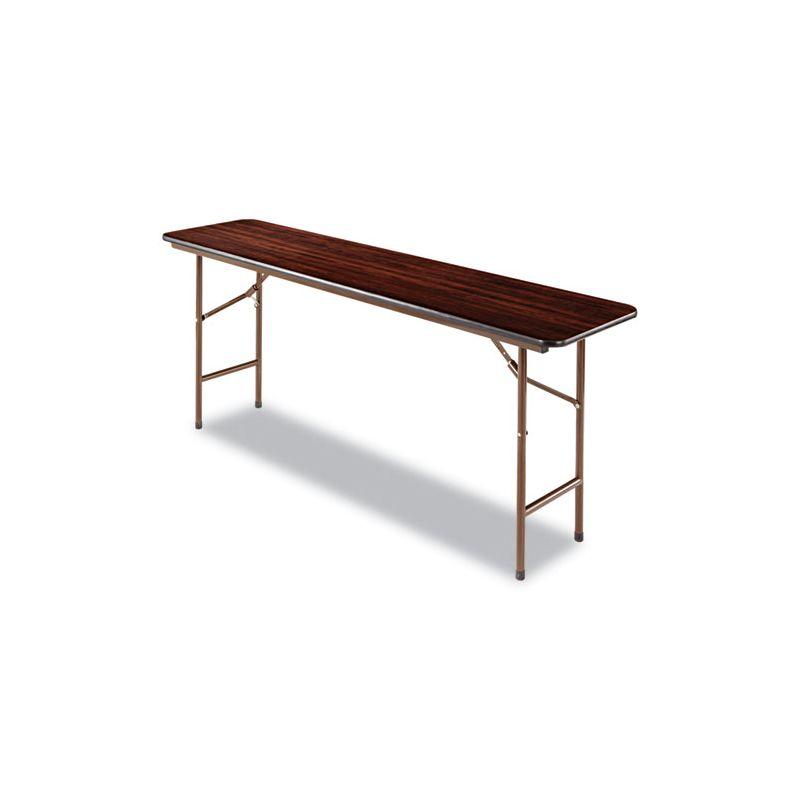 Alera® Wood Rectangular Portable Folding Table