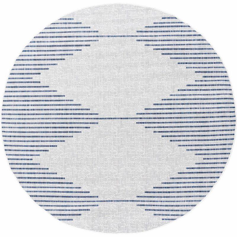 Hauteloom Rectangle Area Rug   Navy