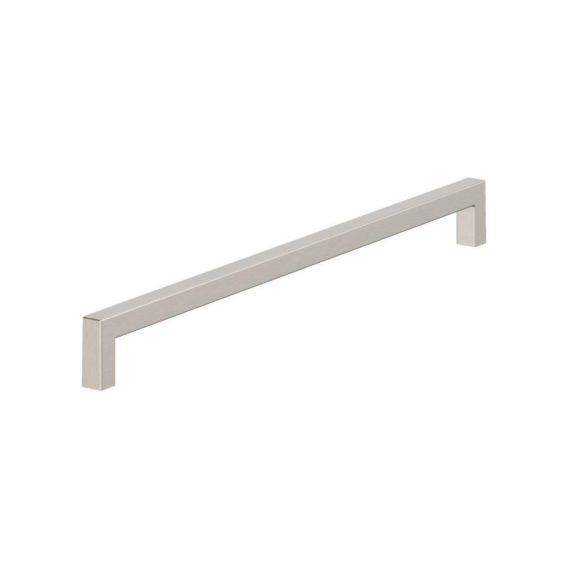 Satin Nickel 18" Modern Square Appliance Pull