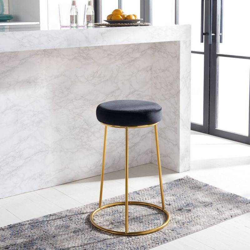 Kellie Round Counter Stool  - Safavieh