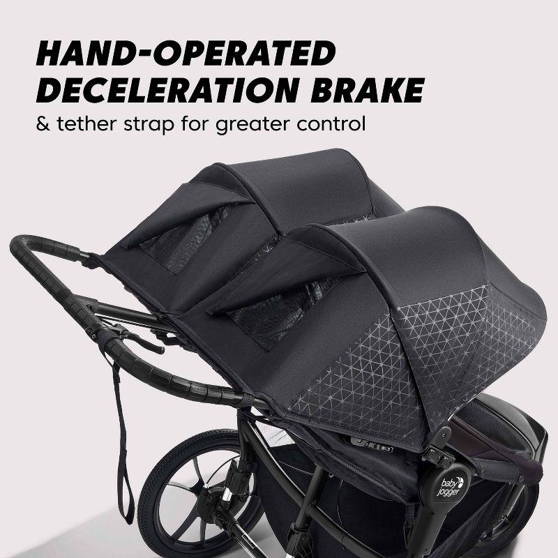 Baby Jogger Summit X3 Double Stroller - Black