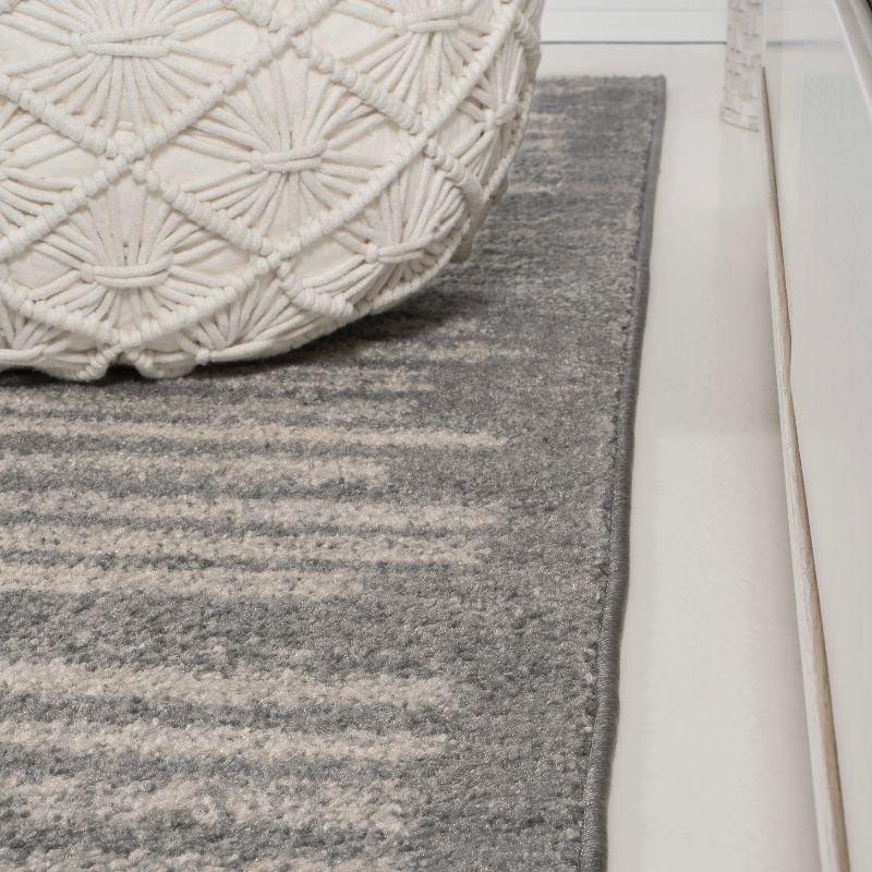 Khalil Modern Berber Stripe Indoor Area Rug - JONATHAN Y