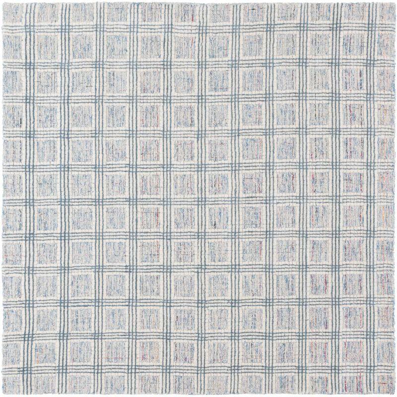Safavieh Ebony Hand Tufted Wool Pile Plaid Rug