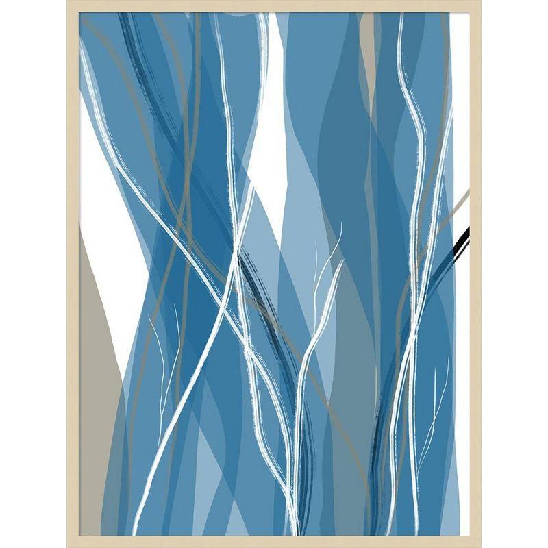 Amanti Art 31"x41" Sea Meadow III by Jim Schlotzhauer Wood Framed Wall Art Print