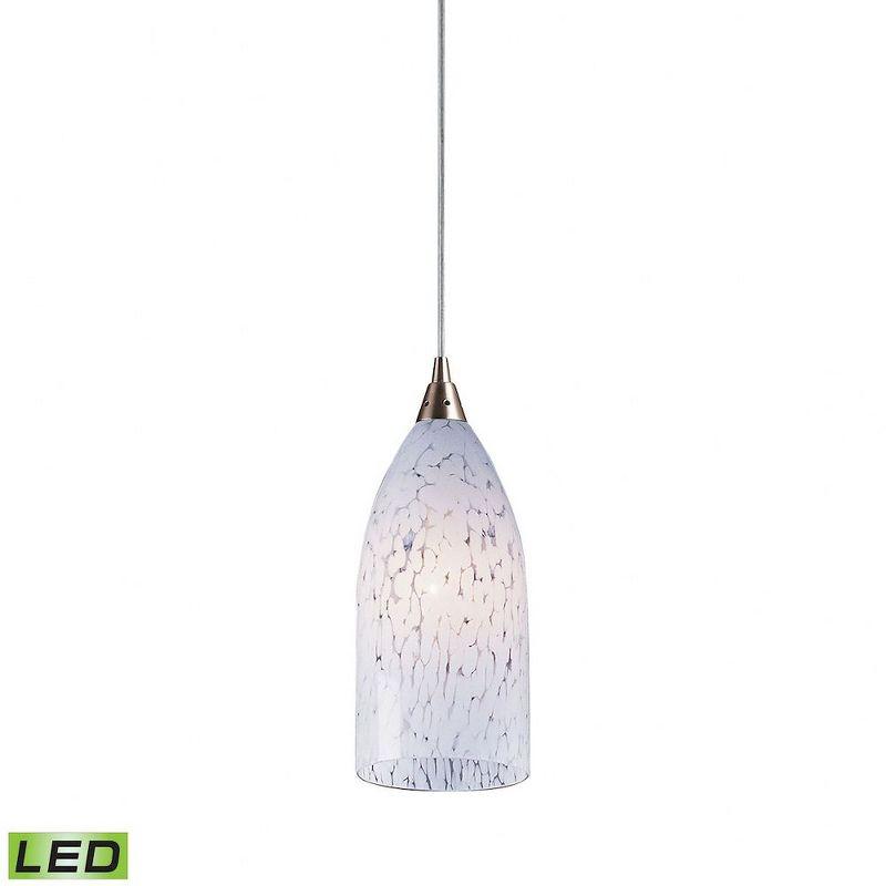 Elk Home Verona 1 - Light Pendant in  Satin Nickel