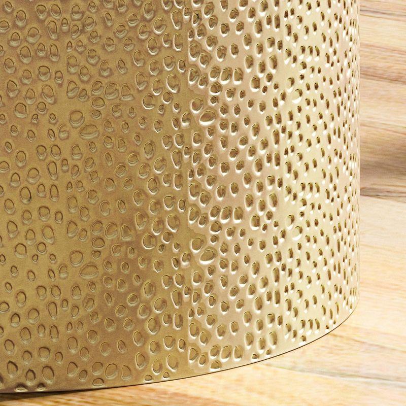 Braeburn Modern Round Accent Table Gold - Christopher Knight Home