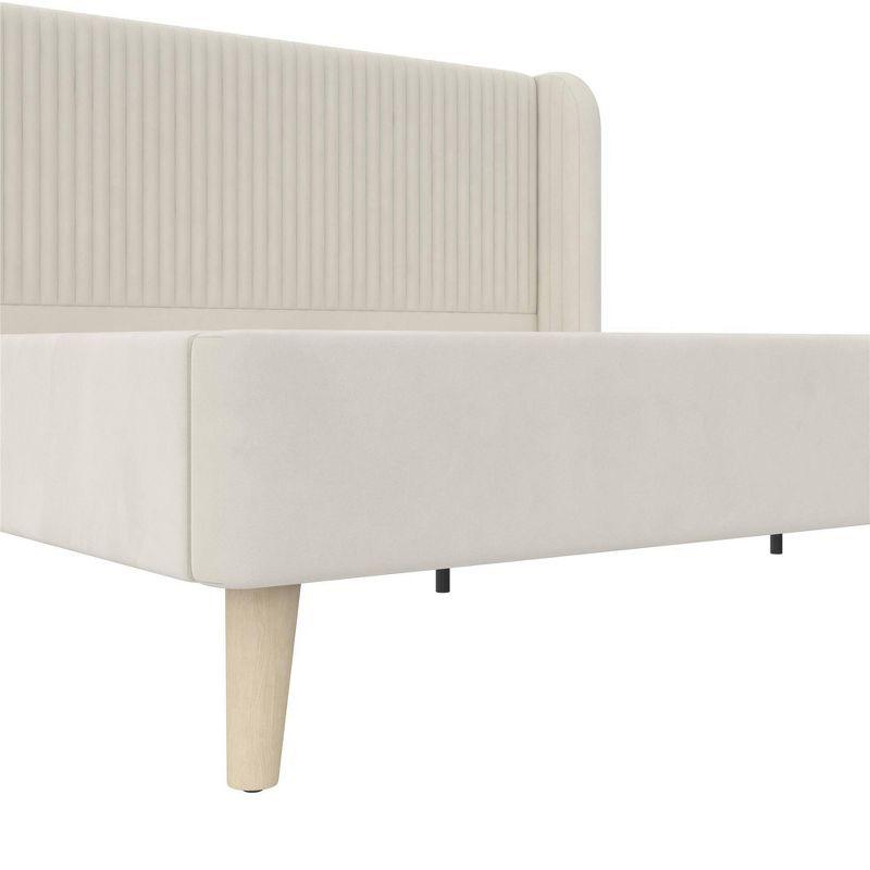 Novogratz Holly King Size Upholstered Platform Bed
