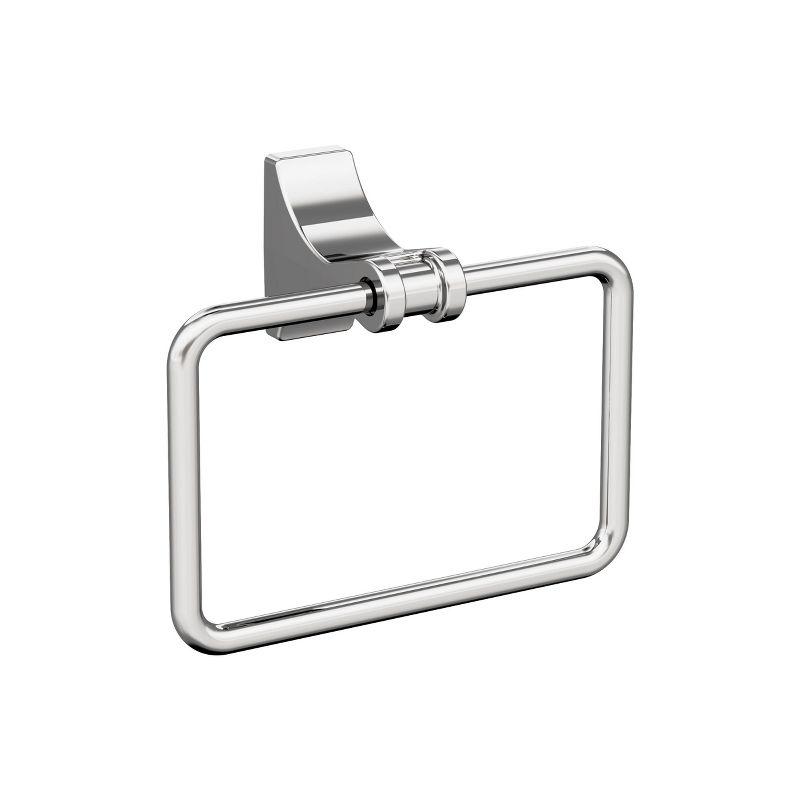 Davenport Chrome 5-1/4 Inch Wall Mounted Towel Ring