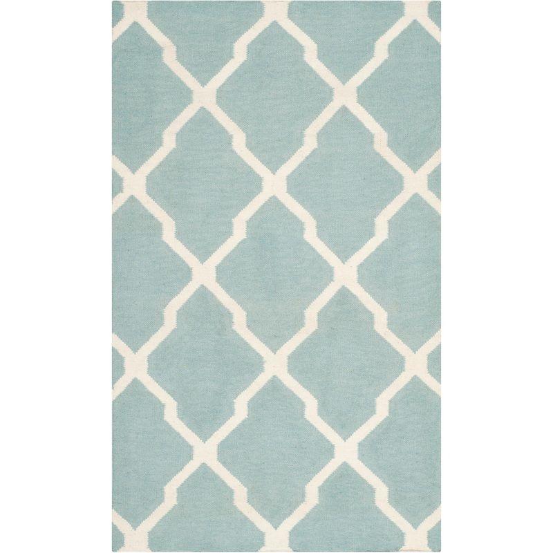 Dhurrie Flatweave Geometric Rug