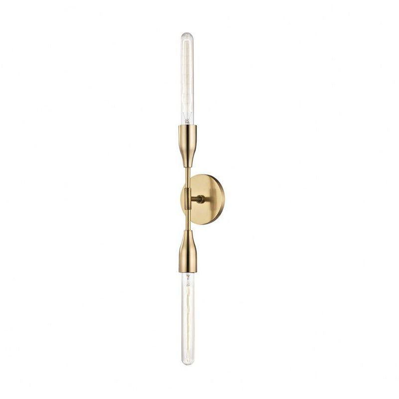 Mitzi Tara 2 - Light Sconce in  Aged Brass