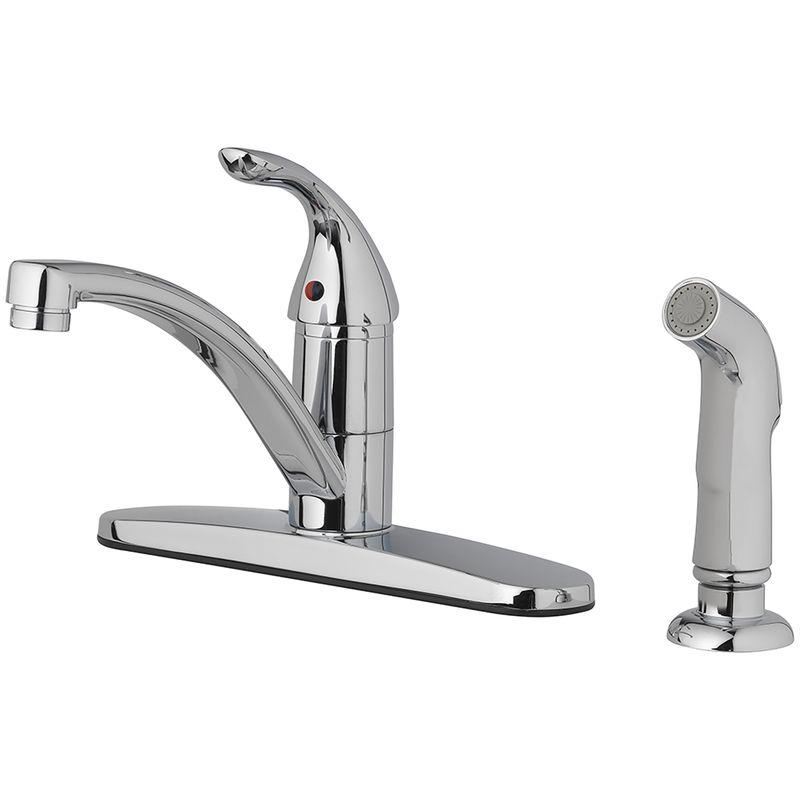 Oakbrook Collection Touch Kitchen Faucet with Side Spray