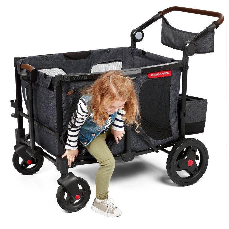 Radio Flyer Voya Quad XT Baby Stroller Wagon