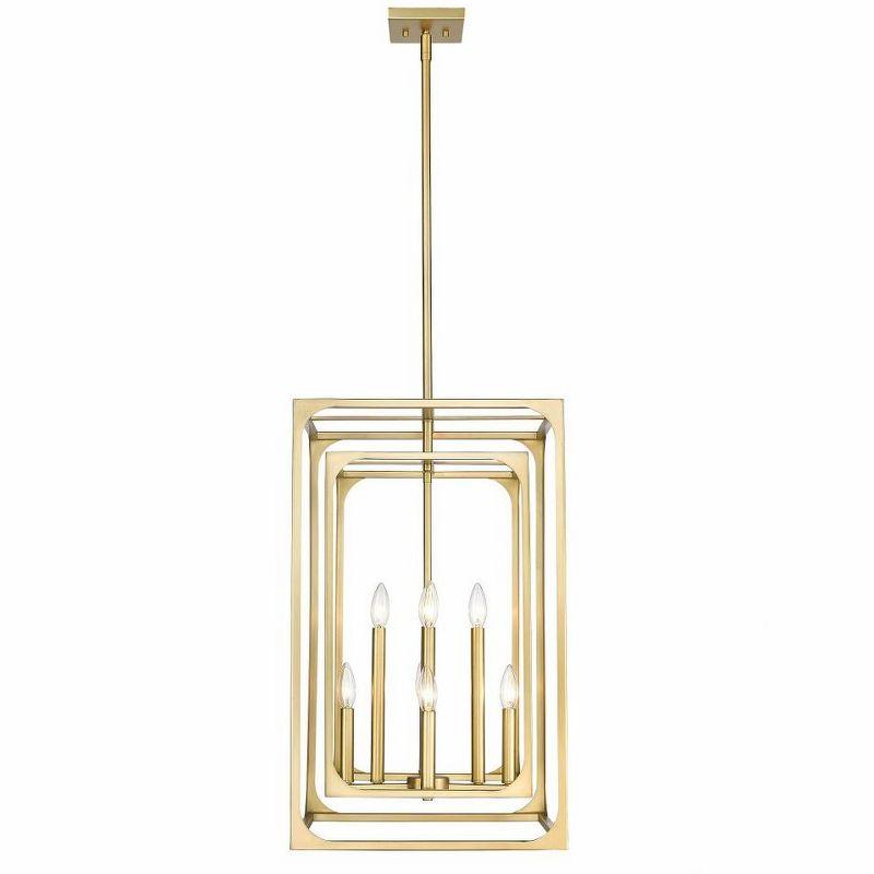 Z-Lite Easton 8 - Light Chandelier in  Rubbed Brass