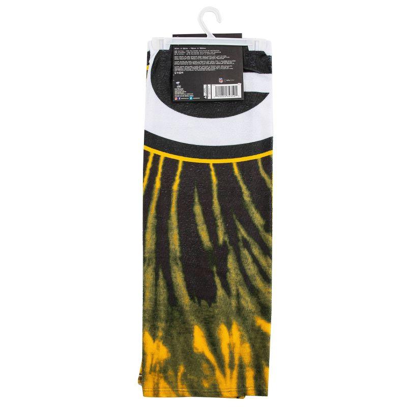 NFL Green Bay Packers Pyschedelic Beach Towel