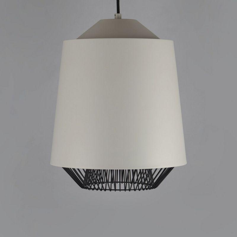 ET2 Lighting Phoenix 1 - Light Pendant in  Gray/Black