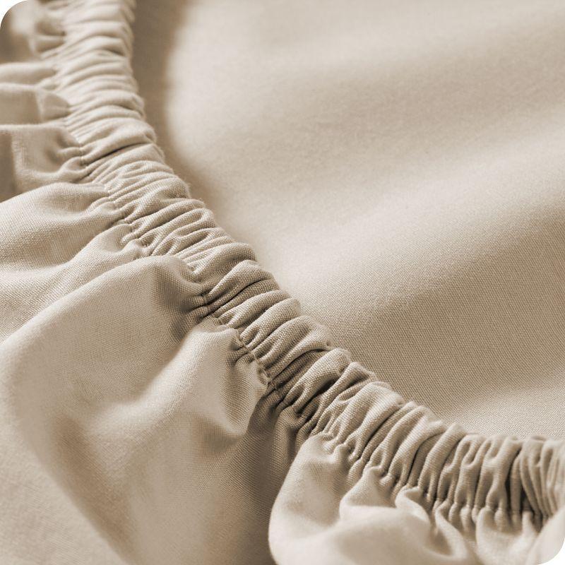 Bare Home 100% Cotton Percale Sheet Set