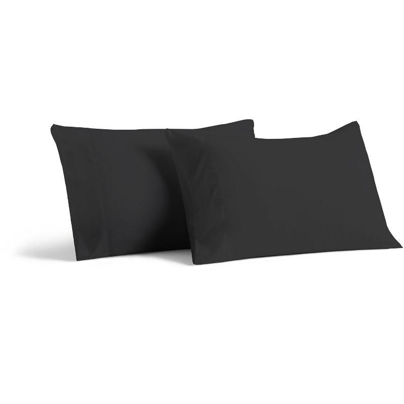 Cosy House Collection Luxury Rayon Derived from Bamboo Set of 2 Pillowcases - Cream, King