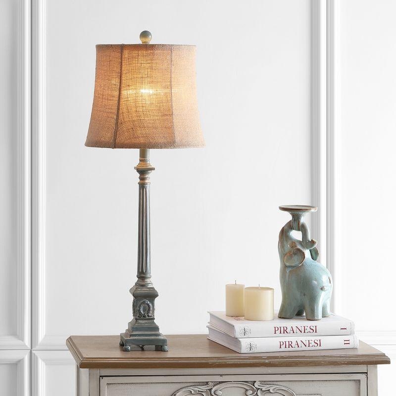 Collin Table Lamp - Antique Blue - Safavieh.