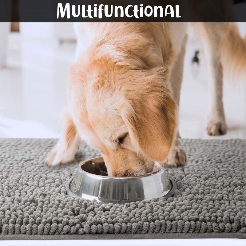 DogBuddy Dog Door Mat, Medium, Shadow, Heavy-Duty