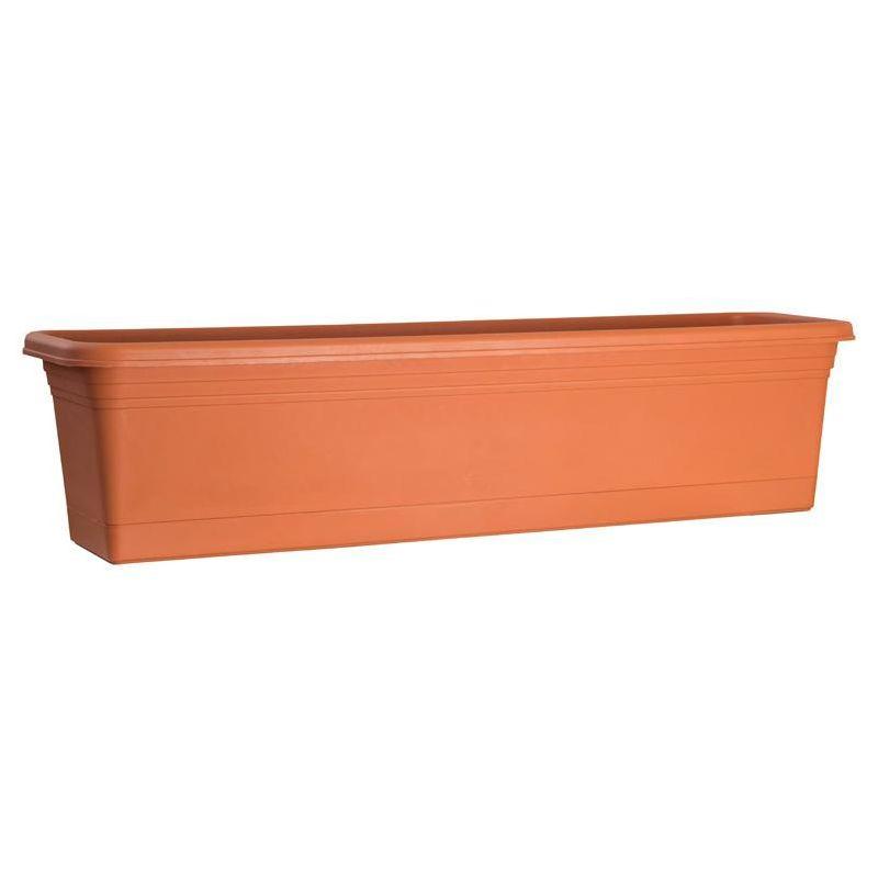 Rugg Polyresin Window Box Terracotta Item #: AW24-TC