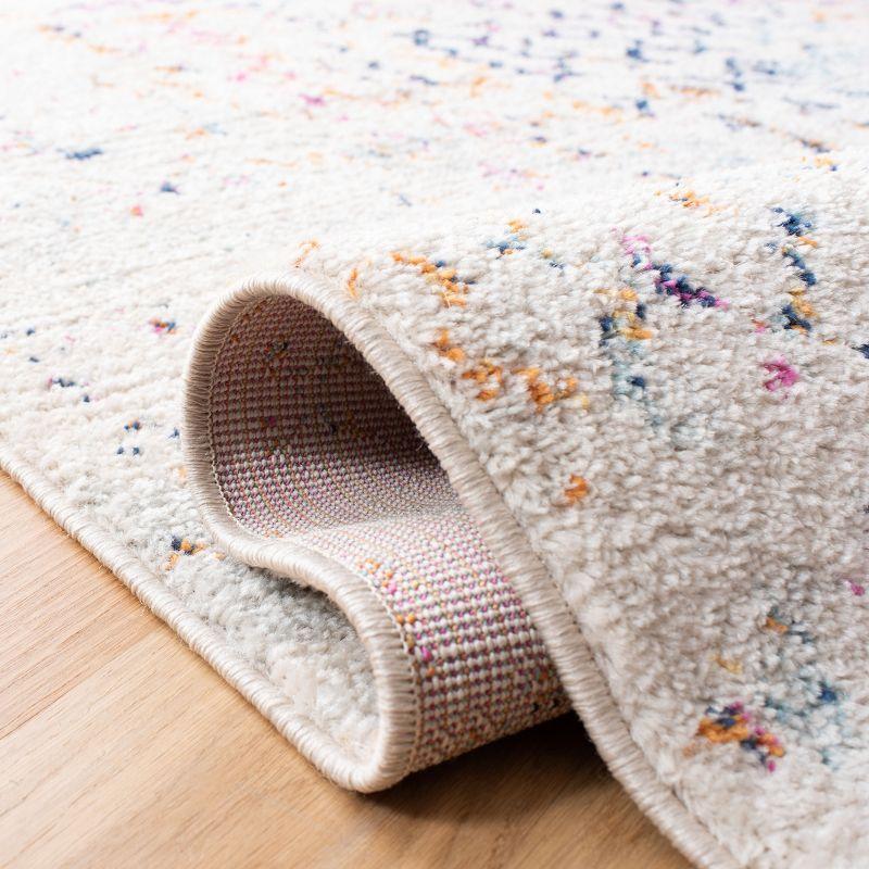 Tulum TUL240 Power Loomed Indoor Area Rug - Ivory/Gold - 8'x10' - Safavieh