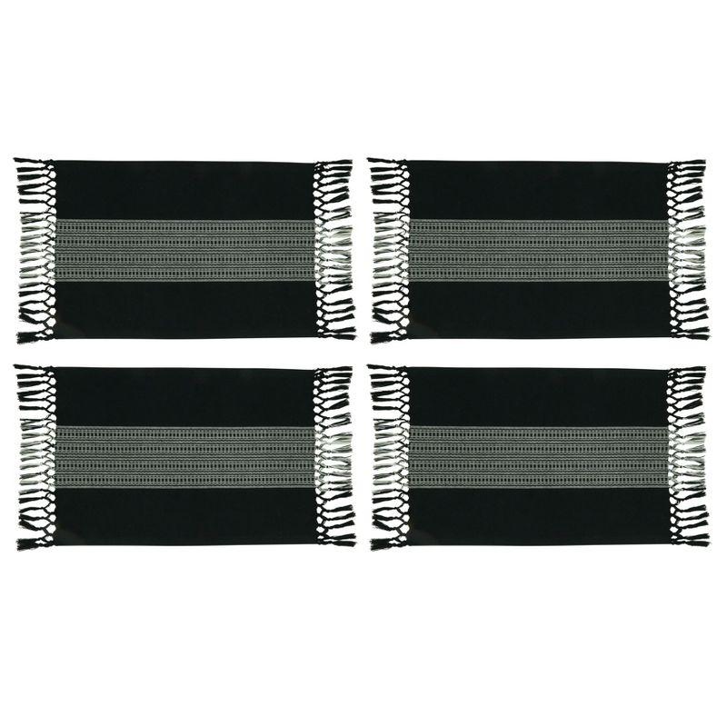 100% Cotton Striped Rectangle Placemat