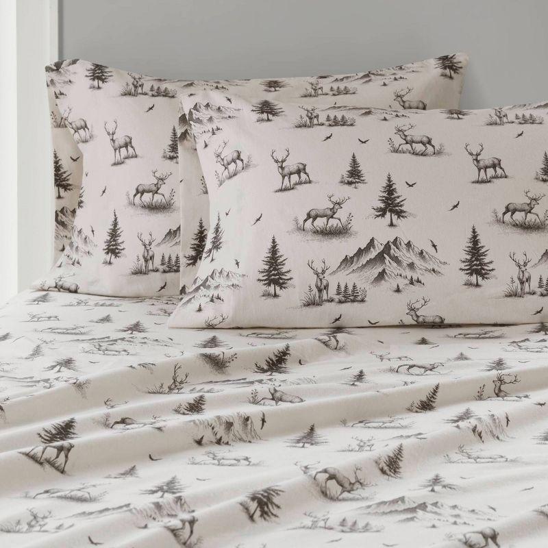 Woolrich 100% Cotton Flannel Sheet Set