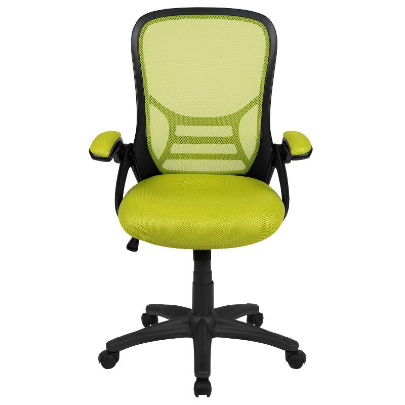 Flash Furniture Cappello High-Back Mesh Swivel Ergonomic Office Chair with Flip-Up Arms