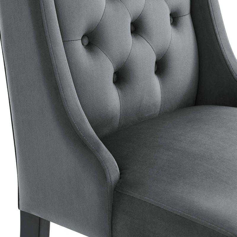 Modway Modway Baronet Performance Velvet Dining Chairs - Set of 2