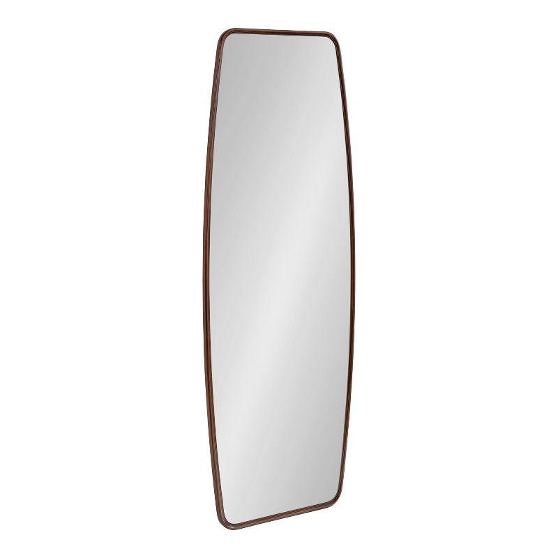 Kate and Laurel Caskill Rectangle MDF Full Length Mirror, 18x48, Bronze