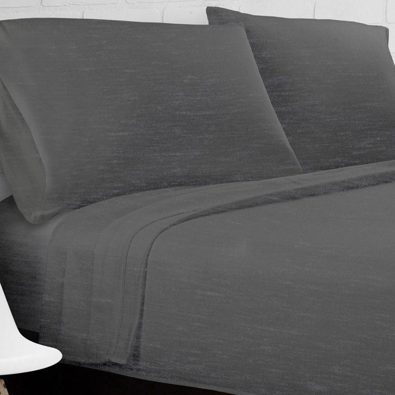 Ella Jayne Home Ella Jayne Soft Heather Jersey Knit 4-Piece Sheet Set & Reviews | Wayfair