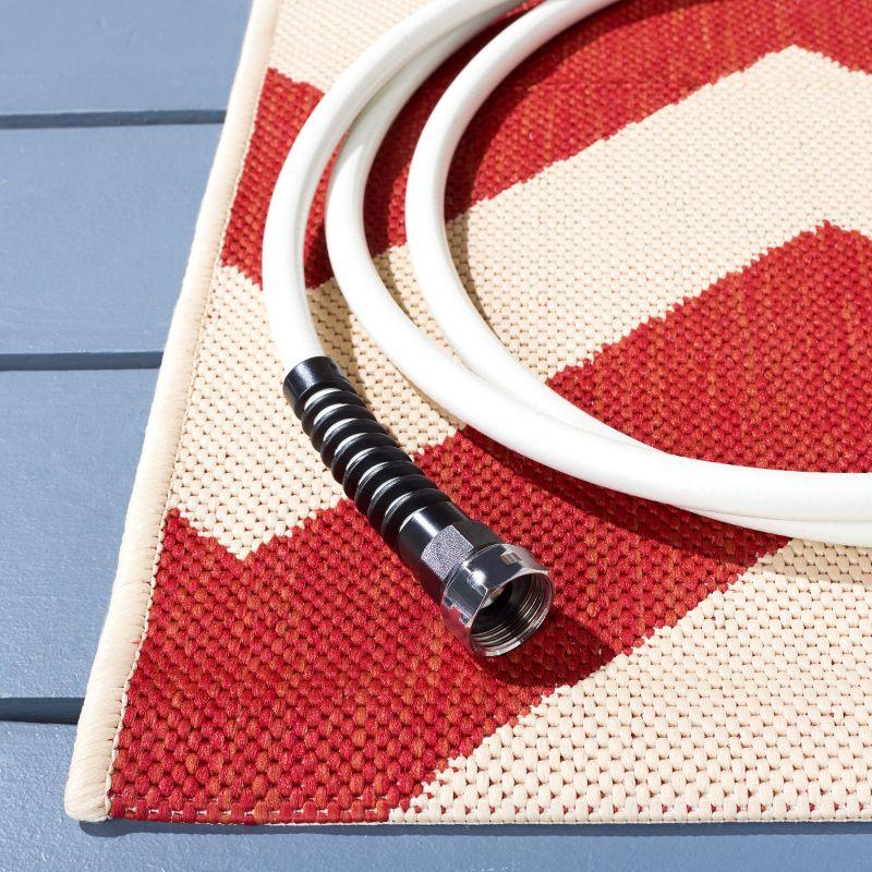 Courtyard CY6244 Power Loomed Indoor and Outdoor Accent Rug - Red - 2'x3'7" - Safavieh