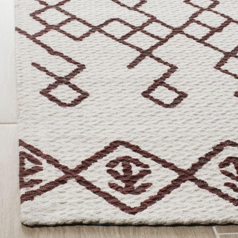 Cedar Brook CDR501 Loomed Indoor Area Rug - Ivory/Rust - 8'x10' - Safavieh