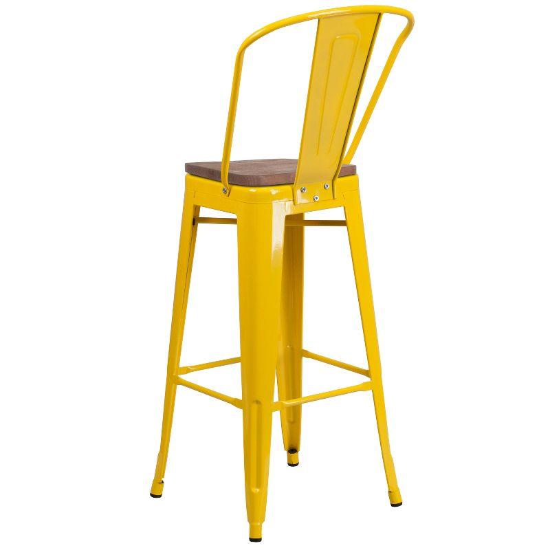 Steel Outdoor Stool