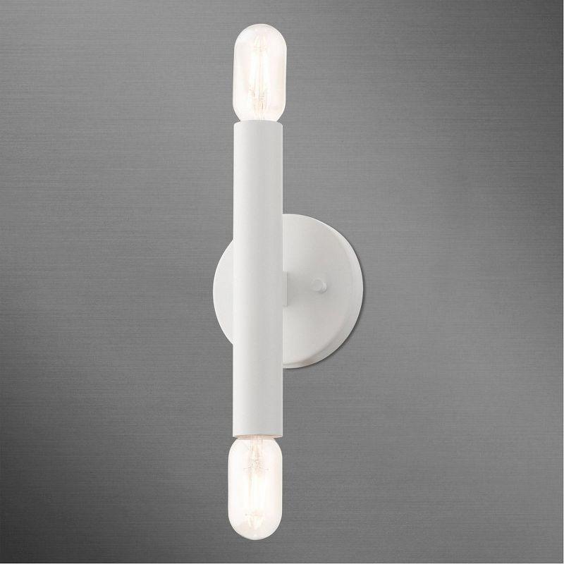 Livex Lighting Copenhagen 2 - Light Wall Light in  White
