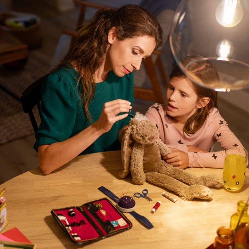 Philips LED 40W Clear ST19 Soft White: Dimmable, 400 Lumens, E26 Base, Energy Star Certified, 2-Pack