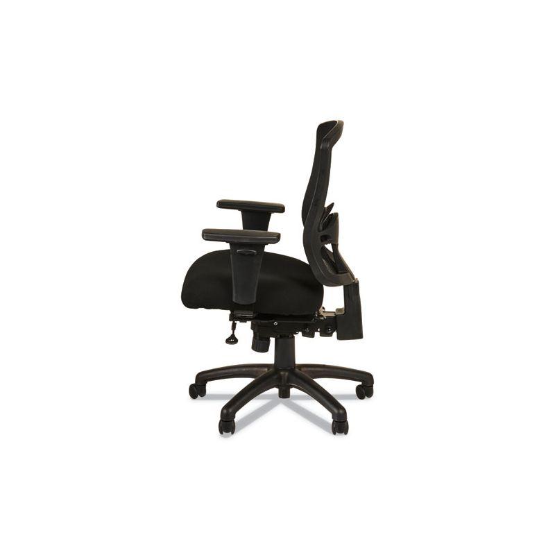 Alera Alera Etros Series Mid-Back Multifunction with Seat Slide Chair, Supports Up to 275 lb, 17.83" to 21.45" Seat Height, Black