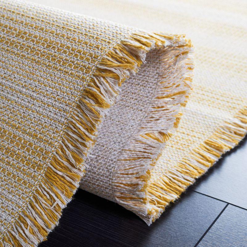 Augustine AGT501 Machine Made Indoor Area Rug - Ivory/Yellow - 8'x10' - Safavieh