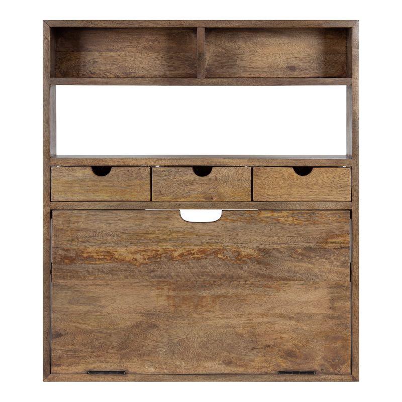 Kate and Laurel Georgie Wall Hanging Desk