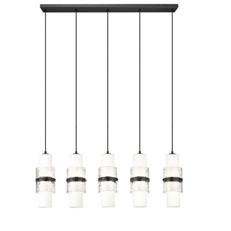 Z-Lite Cayden 5 - Light Chandelier in  Matte Black