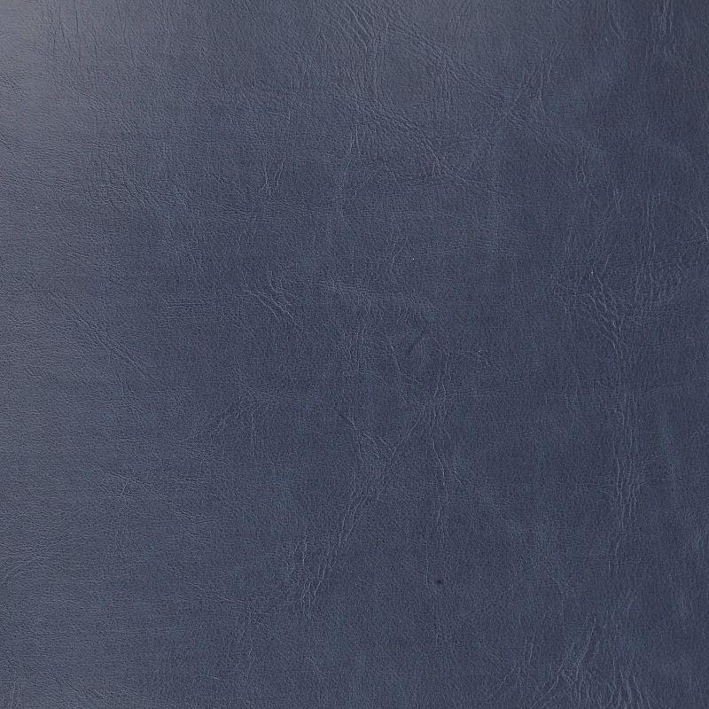 LumiSource Set of 2 Durango Industrial Dining Chair Black/Vintage Blue: Metal Frame, Polyurethane Upholstery, Floor Protectors