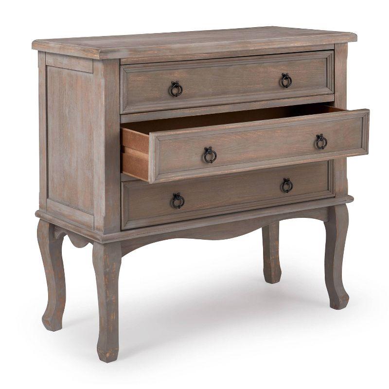 ClickDecor ClickDecor Thomas Antique Country Style Dresser Chest with 3-Drawers