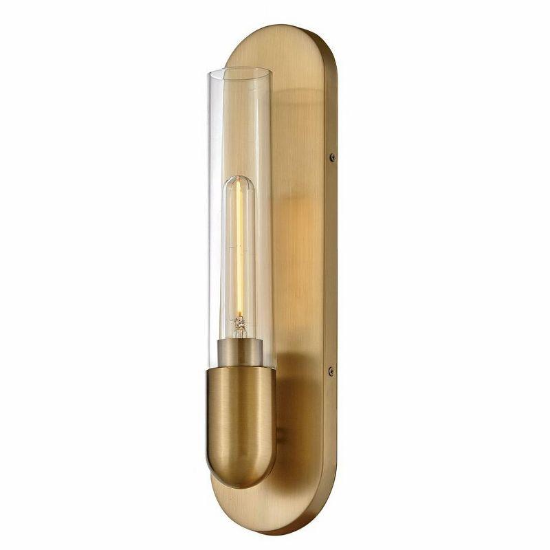 Lark Tully 1 - Light Wall Light in  Lacquered Brass