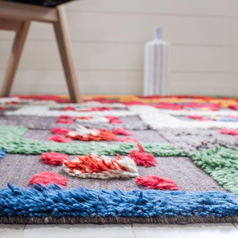 Casablanca CSB576 Hand Loomed Indoor Area Rug - Blue/Green - 8'x10' - Safavieh