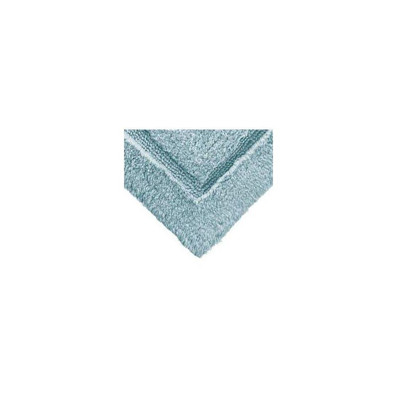 Robbins Egg Blue Egyptian Cotton Plush Bath Rug