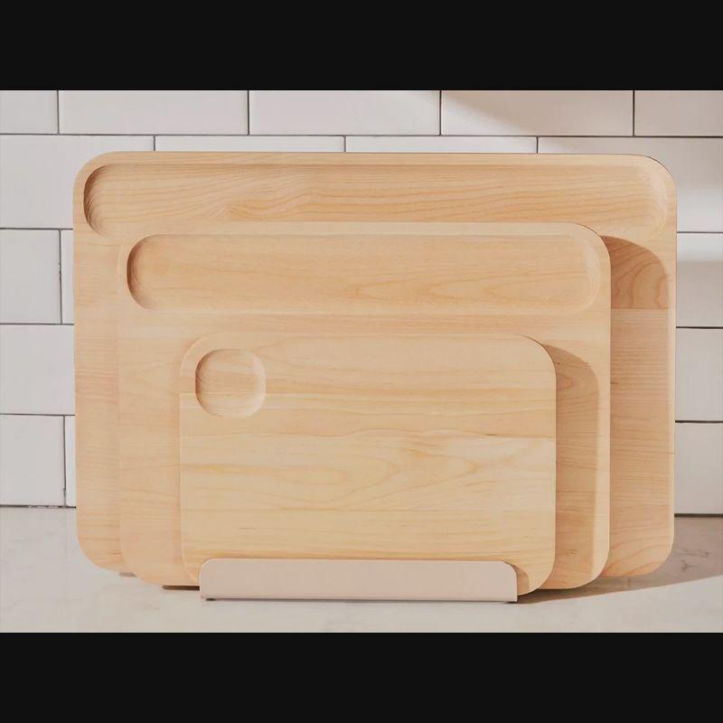 Caraway Birch Wood 4-Piece Cutting Board Set