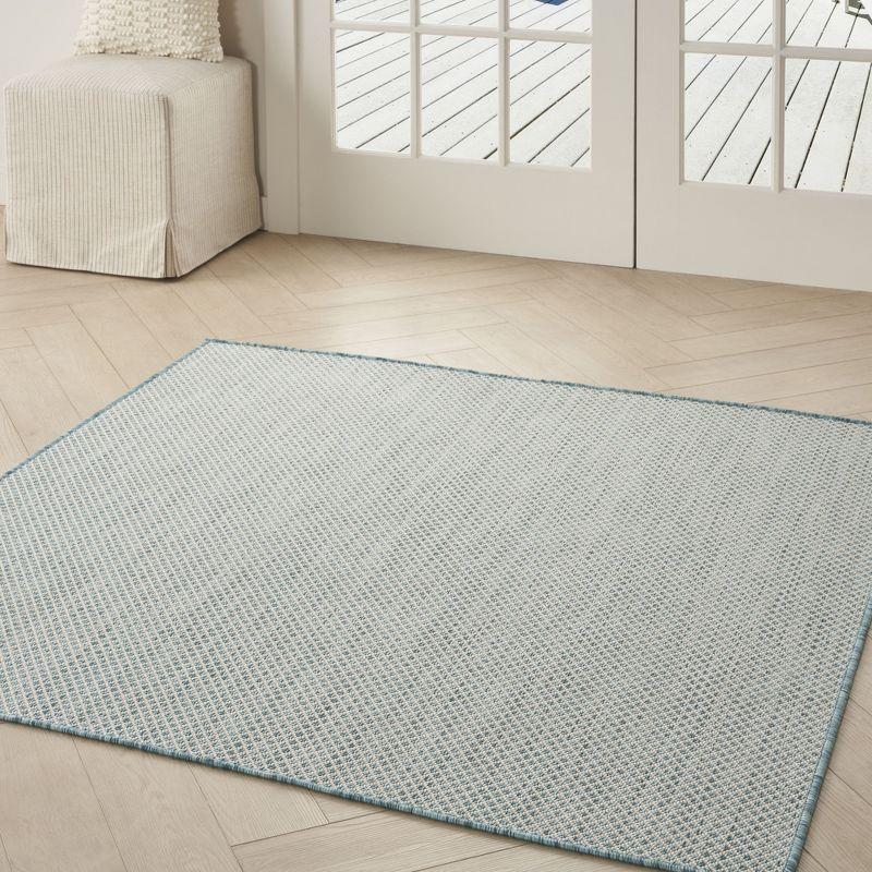 Nourison Courtyard Modern Easy Care Outdoor Rug