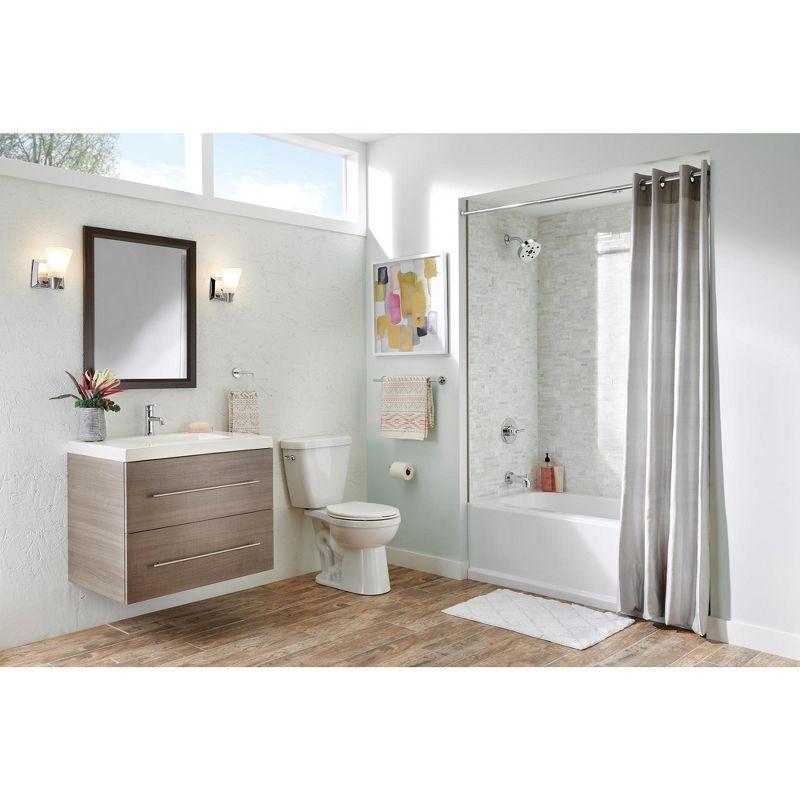 Trinsic Single Hole Bathroom Faucet with Drain Assembly, Single Handle Bathroom Sink Faucet